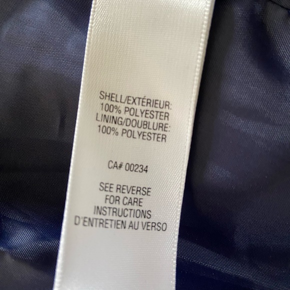 NEW but without tags Material Girl Dark Blue Pea Coat with Gold Buttons - Picture 6 of 9